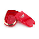 New Aftermarket Nano High Quality Cover For Cadillac Remote Key 6 Button Red Color CDLC-A11J6 | Emirates Keys -| thumbnail