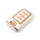 Cadillac Uzaktan Anahtar 4 Düğmeli Beyaz Renkli CDLC-C11J4 İçin Yeni Satış Sonrası Nano Yüksek Kaliteli Kılıf | Emirates Keys -| thumbnail