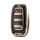 Nano High Quality Cover For Chrysler Remote Key 7 Button Black Color CRSL-B11J7