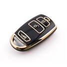New Aftermarket Nano High Quality Cover For Kia Remote Key 3 Button Black Color KIA-Q11J | Emirates Keys -| thumbnail