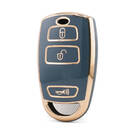 Nano High Quality Cover For Kia Remote Key 3 Button Gray Color KIA-Q11J