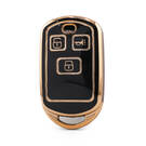 Nano High Quality Cover For Kia Remote Key 3 Button Black Color KIA-R11J