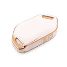 New Aftermarket Nano High Quality Cover For Kia Remote Key 6 Button White Color KIA-S11J6 | Emirates Keys -| thumbnail