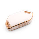 New Aftermarket Nano High Quality Cover For Kia Remote Key 7 Button White Color KIA-S11J7B | Emirates Keys -| thumbnail