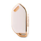 Nano High Quality Cover For Kia Remote Key 7 Button White Color KIA-S11J7B