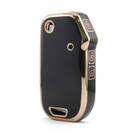 Nano High Quality Cover For Kia Remote Key 3 Button Black Color KIA-T11J3