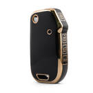 Nano High Quality Cover For Kia Remote Key 4 Button Black Color KIA-T11J4