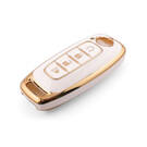 Nuova cover aftermarket nano di alta qualità per chiave telecomando Nissan a 4 pulsanti, colore bianco NS-C11J4A | Emirates Keys -| thumbnail
