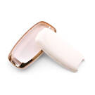 New Aftermarket Nano High Quality Cover For Nissan Remote Key 4 Button White Color NS-C11J4A | Emirates Keys -| thumbnail