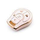 Nuova cover aftermarket nano di alta qualità per chiave telecomando Nissan a 3 pulsanti, colore bianco NS-D11J3B | Emirates Keys -| thumbnail