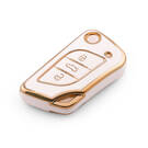 Nuova cover aftermarket nano di alta qualità per chiave remota Xhorse a 3 pulsanti, colore bianco XH-C11J | Emirates Keys -| thumbnail