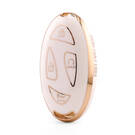 Funda nano de alta calidad para llave remota Hyundai de 7 botones, color blanco HY-L11J7A