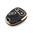New Aftermarket Nano High Quality Cover For Chevrolet Remote Key 3 Button Black Color CRL-G11J3 | Emirates Keys -| thumbnail