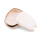 New Aftermarket Nano High Quality Cover For Chevrolet Remote Key 3 Button White Color CRL-G11J3 | Emirates Keys -| thumbnail