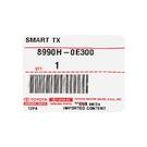 New Lexus RX 2022 Genuine / OEM Smart Remote Key 3+1 Buttons 314.35/312.11MHz OEM Part Number: 8990H-0E300, 8990H0E300 - FCC ID: HYQ14FLB | Emirates Keys -| thumbnail