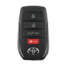 Llave remota inteligente original Toyota Land Cruiser 2024 de 3+1 botones, 315 MHz, 8990H-60790