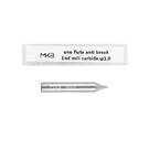 End Mill Cutter Carbide Type BW6010B -  φ1.0xD6x40Lx1F