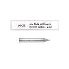 End Mill Cutter Carbide Type BW6012B -  φ1.2xD6x40Lx1F