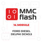 MMCFlash - Módulo 14, Ford Diesel Delphi DCM3.5