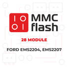 MMCFlash - Módulo 28, Ford EMS2204, EMS2207