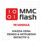 MMCFlash - Modulo 78, Mazda Gen4 Denso e Mitsubishi SKYACTIV G