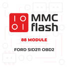MMCFlash - 88 Modulo, Ford SID211 OBD2