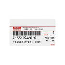 New Isuzu Genuine / OEM Smart Key  Remote 3 Buttons 433MHz OEM Part Number: 7-55197460-0  | Emirates Keys -| thumbnail