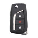 Toyota RAV4 2024 Original Flip Remote Key 2+1 Buttons 433.93 ASK MHz