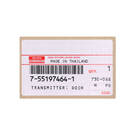 New Isuzu Genuine Smart Remote Key 2 Buttons 433MHz - Transponder - ID: HITAG 3 - ID47 NCF29AXX - OEM Part Number: 7-55197464-1 | Emirates Keys -| thumbnail