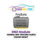 GromCalcTool 0161 Módulo HONDA SRS TRICORE AURIX CRASH RESET
