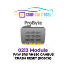 GromCalcTool 0213 Módulo FAW SRS RH850 CANBUS CRASH RESET (BOSCH)
