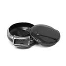 New Aftermarket Nano High Quality Cover For Mini Remote Key 3 Button Black Color Silver Frame BMW-C11Y3 | Emirates Keys -| thumbnail