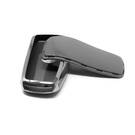 New Aftermarket Nano High Quality Cover For Mercedes Remote Key 4 Button Dark Gray Color Silver Frame Benz-B11Y4 | Emirates Keys -| thumbnail