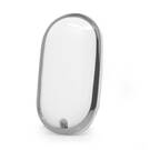 Nano Cover For Mercedes Remote Key 3 Button White Silver Frame Benz-C11Y | MK3 -| thumbnail