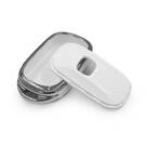 New Aftermarket Nano High Quality Cover For Honda Remote Key 4 Button White Color Silver Frame HD-G11Y4A | Emirates Keys -| thumbnail