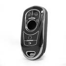 Nano High Quality Cover For Buick Remote Key 6 Button Black Color Silver Frame BK-A11Y6B
