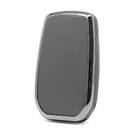 Нано-чехол для дистанционного ключа Toyota с 2 кнопками, темно-серый цвет, серебристая оправа, TYT-A11Y2 | MK3 -| thumbnail