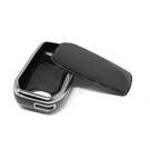 New Aftermarket Nano High Quality Cover For Toyota Remote Key 3 Button Black Color Silver Frame TYT-A11Y3 | Emirates Keys -| thumbnail