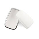 New Aftermarket Nano High Quality Cover For Toyota Remote Key 2 Button White Color Silver Frame TYT-B11Y2 | Emirates Keys -| thumbnail