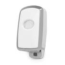 Nano Cover For Toyota Remote Key 4 Button White Color Silver Frame TYT-D11Y4 | MK3 -| thumbnail