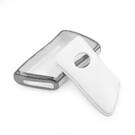 New Aftermarket Nano High Quality Cover For Lexus Remote Key 4 Button White Color Silver Frame LXS-B11Y4 | Emirates Keys -| thumbnail