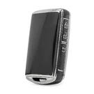Nano High Quality Cover For Mazda Remote Key 3 Button Black Color Silver Frame MZD-B11Y3