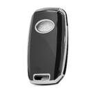 Nano Cover For KIA Remote Key 4 Button Black Color Silver Frame KIA-B11Y4 | MK3 -| thumbnail