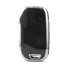 Nano Cover For KIA Remote Key 3 Button Black Color Silver Frame KIA-C11Y3 | MK3 -| thumbnail
