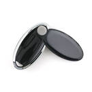 New Aftermarket Nano High Quality Cover For Nissan Remote Key 5 Button Black Color Silver Frame NS-A11Y5 | Emirates Keys -| thumbnail