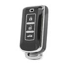 Nano High Quality Cover For Mitsubishi Remote Key 3 Button Black Color Silver Frame MSB-A11Y