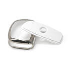 New Aftermarket Nano High Quality Cover For Hyundai Remote Key 3 Button White Color Silver Frame HY-A11Y3B | Emirates Keys -| thumbnail
