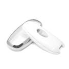 New Aftermarket Nano High Quality Cover For Hyundai Remote Key 4 Button White Color Silver Frame HY-H11Y4A | Emirates Keys -| thumbnail