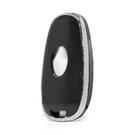 Nano Cover For Hyundai Remote Key 7 Button Black Color Silver Frame HY-H11Y7 | MK3 -| thumbnail