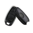 New Aftermarket Nano High Quality Cover For Hyundai Remote Key 8 Button Black Color Silver Frame HY-H11Y8 | Emirates Keys -| thumbnail